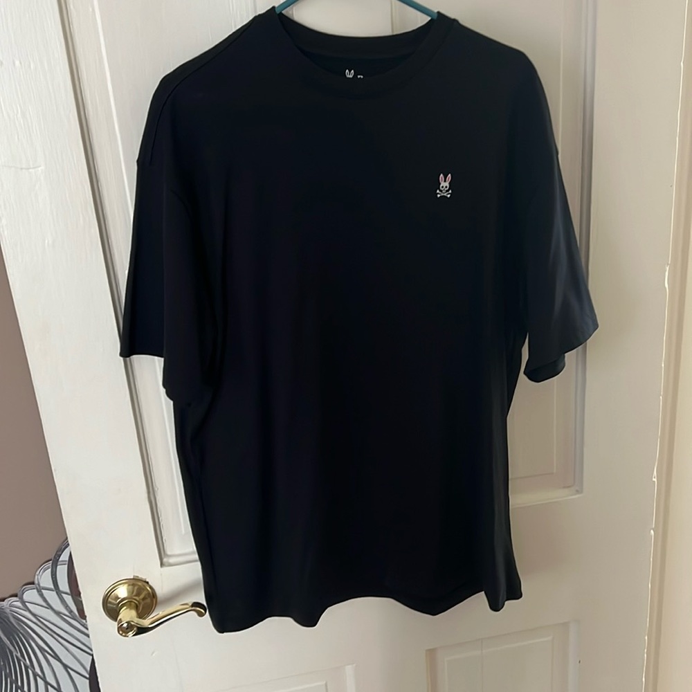 Psycho bunny black shirt large very new without tags but never worn